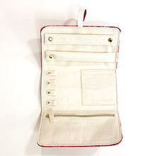 Load image into Gallery viewer, Pink Travel Jewelry Pouch - Paris Find
