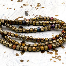 Load image into Gallery viewer, 3mm Melon Metallic Mix Bead Strand
