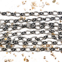 Load image into Gallery viewer, Simple Antique Silver Chain - 1 Foot
