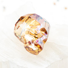 Load image into Gallery viewer, 19mm Metallic Sunshine Premium Crystal Skull Bead
