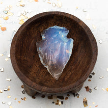 Load image into Gallery viewer, Crystal Clear Arrowhead Stone
