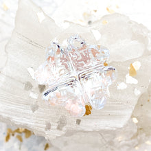 Load image into Gallery viewer, Discontinued - 23mm Shimmer 4-Leaf Clover Premium Austrian Crystal Pendant
