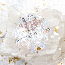 Load image into Gallery viewer, Discontinued - 28mm Shimmer 4-Leaf Clover Premium Austrian Crystal Pendant
