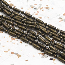 Load image into Gallery viewer, Antique Brass Dot and Dash Chain - 1 Foot
