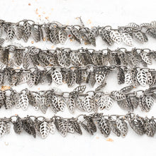 Load image into Gallery viewer, Antique Silver Leaf Chain - 1 Foot
