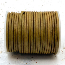 Load image into Gallery viewer, 3mm Peanut Brown Leather Cord-36"
