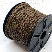 Load image into Gallery viewer, 4mm Round Natural Taupe Braided Leather
