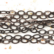 Load image into Gallery viewer, Antique Copper Oval Link Chain
