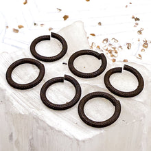 Load image into Gallery viewer, Oxidized 11mm Jump Rings - 6pcs
