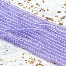 Load image into Gallery viewer, 8/0 Purple Peony Seed Bead Hank
