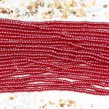 Load image into Gallery viewer, 10/0 Glowing Lady in Red Seed Bead Hank
