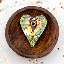 Load image into Gallery viewer, Discontinued! - 27mm AB Wild Heart Premium Crystal Pendant
