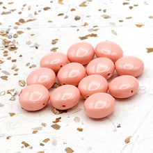 Load image into Gallery viewer, 12mm Pink Coral Premium Austrian Crystal Pearls - 12pcs
