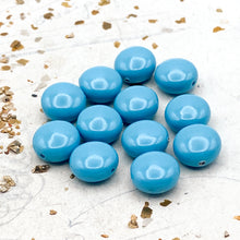 Load image into Gallery viewer, 12mm Turquoise Premium Austrian Crystal Pearls - 12pcs
