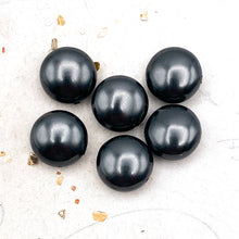 Load image into Gallery viewer, 14mm Black Premium Austrian Crystal Pearls - 6pcs
