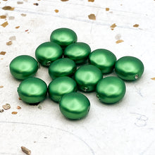 Load image into Gallery viewer, 10mm Eden Green Premium Austrian Crystal Pearls - 12pcs
