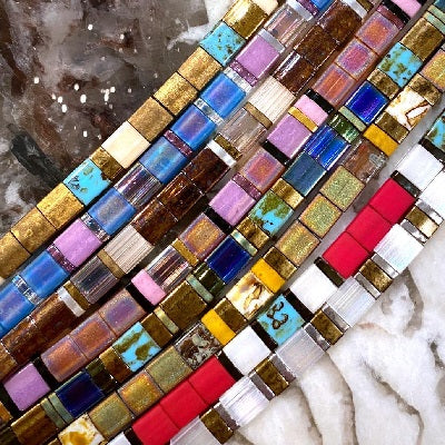 Tila Beads for Bracelets | Nostalgica Finished Piece