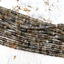 Load image into Gallery viewer, Mixed Moonstone Chunky Heishi Gemstone Strand
