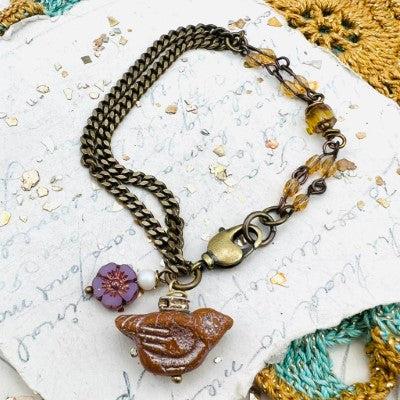 Soar | DIY Jewelry Inspiration | Nostalgica Finished Piece