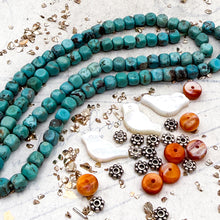 Load image into Gallery viewer, Turquoise Necklace Kit

