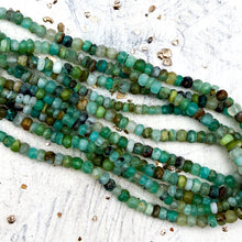 Load image into Gallery viewer, Peruvian Opal Faceted Rondelle Strand
