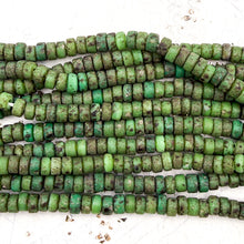 Load image into Gallery viewer, Green Sea Glass Bead Strand
