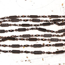Load image into Gallery viewer, Antique Copper Decorative Chain - 12"
