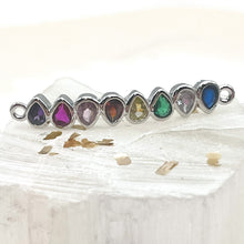Load image into Gallery viewer, Rainbow Teardrop Link
