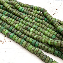 Load image into Gallery viewer, Green Sea Glass Bead Strand
