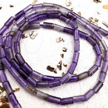 Load image into Gallery viewer, Amethyst Tube Bead Strand

