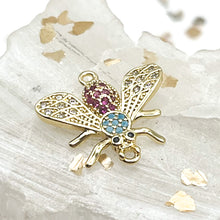 Load image into Gallery viewer, Golden Fly Charm
