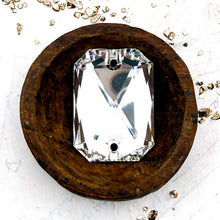 Load image into Gallery viewer, Pre Order Emerald Cut Sew-on Stone Crystal
