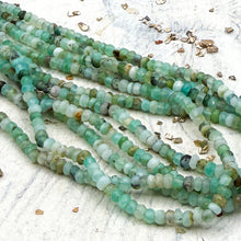 Load image into Gallery viewer, Peruvian Opal Faceted Rondelle Strand
