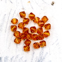 Load image into Gallery viewer, 4mm Premium Crystal Bicone Bead Set - 24pcs
