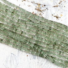 Load image into Gallery viewer, Green Quartz Heishi Strand
