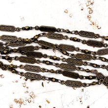 Load image into Gallery viewer, Antique Brass Decorative Chain - 12"

