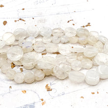 Load image into Gallery viewer, Graduated Moonstone Coin Strand
