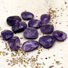 Load image into Gallery viewer, Faceted Charoite Bead
