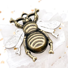 Load image into Gallery viewer, Rustic Bee Pendant
