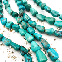 Load image into Gallery viewer, Turquoise Nugget Gemstone Bead Strand
