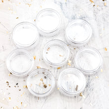 Load image into Gallery viewer, Clear 5 Gram Seed Bead Jars - 8 pcs
