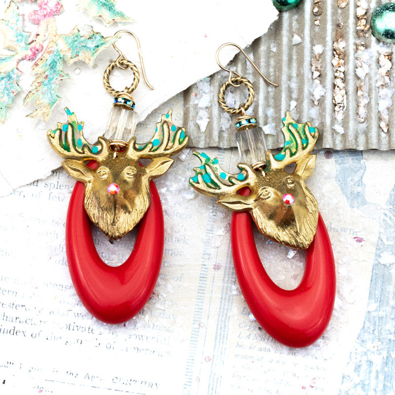 Holiday Time | DIY Jewelry Inspiration | Nostalgica Finished Piece