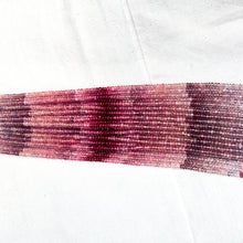 Load image into Gallery viewer, Pre Order Ombré Pink Spinel Smooth Rondelle Gemstone Strand
