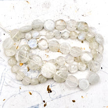 Load image into Gallery viewer, Graduated Moonstone Coin Strand
