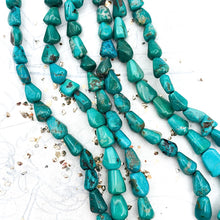 Load image into Gallery viewer, Turquoise Nugget Gemstone Bead Strand
