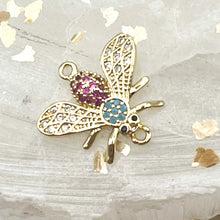 Load image into Gallery viewer, Golden Fly Charm
