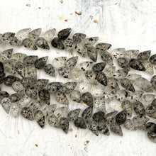 Load image into Gallery viewer, Black Rutile Quartz Vine Gemstone Strand
