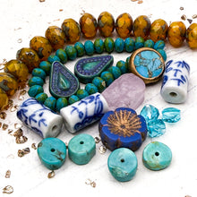 Load image into Gallery viewer, Tranquil Fish Turquoise and Mustard Mix

