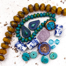 Load image into Gallery viewer, Tranquil Fish Turquoise and Mustard Mix
