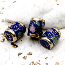 Load image into Gallery viewer, Cloisonne Barrel Bead Set (3pcs)
